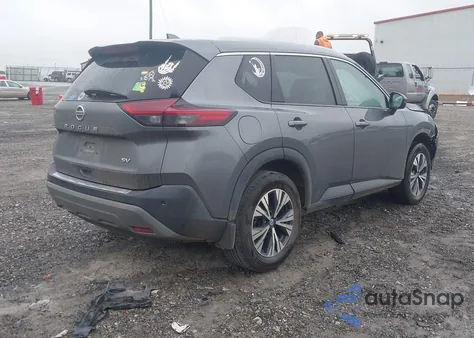2021 Nissan Rogue Sv Fwd from USA, damaged, VIN 5N1AT3BA6MC770738